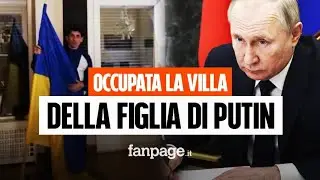 Attivisti occupano la villa della figlia di Putin: &ldquo;Ospitiamo profughi dall&rsquo;Ucraina&rdquo;