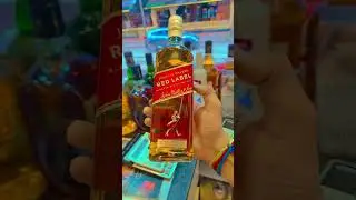 JOHNNIE  WALKER RED LABEL BLENDED SCOTCH WHISKY GOA PRICE 1800 #whiskytubefamily #johnniewalkerrv