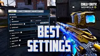 BEST COD Mobile Settings on IPAD for PERFECT Aim! (6 Finger HUD & Sensitivity)