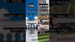 UAE or QATAR #travel #dubai #qatar