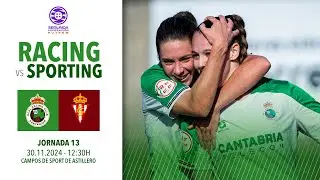 RACING vs SPORTING ı JORNADA 13 ı Segunda Federación Femenina ı Temporada 24/25