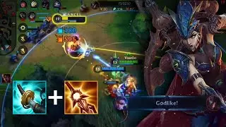 I carry this team in ranked mode with on-hit build vayne #wildrift #leagueoflegends