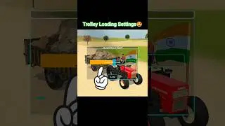 Indian vehicles simulator 3d trolley loading settings #shorts #gaming #tractorgame