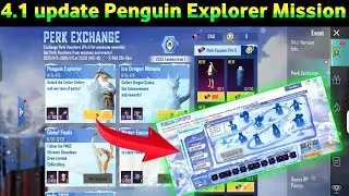 Penguin Explorer All Missions Complete | BGMI New Event Rewards | PUBG Mobile 4.1 Update