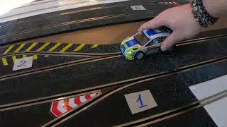 Slot Cars - Ninco slot car track Multi Lane changer problem