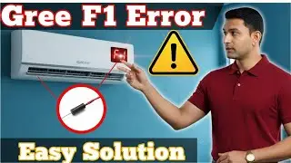 Gree Inverter AC F1 Error Code Solution | Room Sensor Fault Complete Fix 