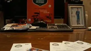 Открываем одну пачку наклеек ROAD TO 2018!!!