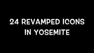TECHSOLOMON | 22 REVAMPED ICONS IN OS X YOSEMITE!