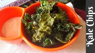 Baked Kale Chips | Keto Snacks| Keto Recipe | Healthy Snack | How to make Kale chips | Keto chips