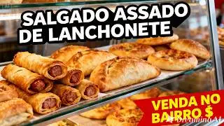 A MASSA MAIS BARATA DO MUNDO Salgados Assados Para Vender! 📈