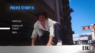 The Police Story Trilogy Police Story 2 4K UHD Menu(Eureka Classics)