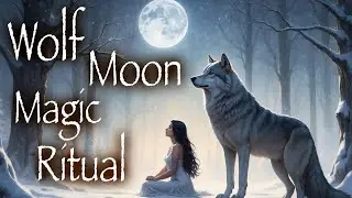 Wolf Moon Magic Ritual: Meditation for Strength and Manifestation on Full Moon
