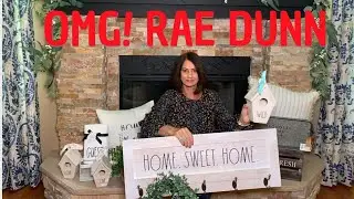 RAE DUNN BACK ON THE SHELVES/SHOPPING HAUL🛍FARMHOUSE HOME DECOR