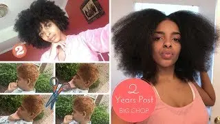 2 Year Post Big Chop + Tips | 4a Hair | My Natural Hair Journey