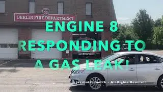 *RARE* Berlin Volunteer Fire Department Engine 8 Responding With Q2B!!!!!