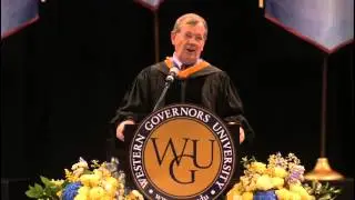 Mike Leavitt Addresses WGU Summer 2014 Commencement