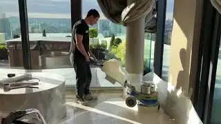 How to clean marble floors