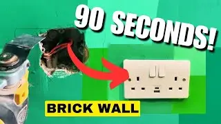 I Replaced A Single Socket To A Double Socket  [BRICK]