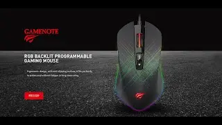 Havit MS1019 RGB Backlit Programmable Gaming Mouse