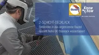 Glasurit Reihe 90 2-Schicht-Decklack Einblenden in das angrenzende Bauteil (Deutsch)