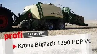 Krone BigPack 1290 HDP VC im Gro&szlig;ballenpressen-Vergleichstest (5/7) | profi #Praxistest