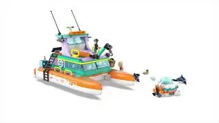 LEGO&reg; Friends N&aacute;mořn&iacute; z&aacute;chran&aacute;řsk&aacute; loď (41734)