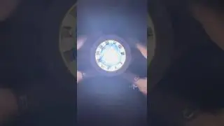 $5 DIY Arc Reactor.. will it cosplay? #diycosplay #cosplay #marvel #ironman #arcreactor