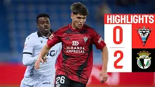 HIGHLIGHTS | CD Mirand&eacute;s 0-2 Burgos CF