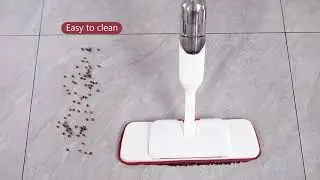 2021 Online Magic Spray Mop with Sweeper, Multi-functional Microfiber 3 in 1 Mop Set