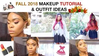 FALL 2018 MAKEUP TUTORIAL & OUTFIT IDEAS  || THE GLAMGEONU DOLLS