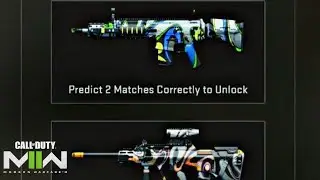 Modern Warfare 2 How To Get FREE WEAPON BLUEPRINTS! Fifa World Cup Qatar 2022 Match Prediction MW2!
