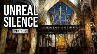 Wakefield Cathedral 4K | Ambient Cathedral Walkthrough | Historic Church Slow TV No Talking