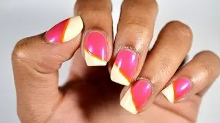 DIY: Professional Spring Color Block Nail Art