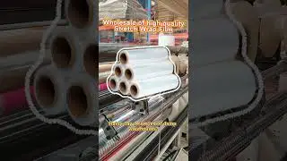 Heavy-Duty Stretch Film | Factory-Direct Prices!#stretchfilm #palletwrap #wrappingfilm #stretch wrap