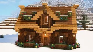 Minecraft: How To Build a Christmas House | Tutorial