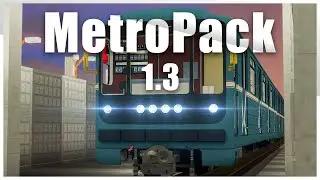 MetroPack 1.3 ДЛЯ IR! Трейлер про метро поезда в minecraft!