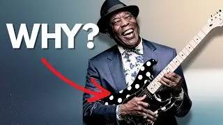 Легенда о гитаре Stratocaster в горошек Бадди Гая