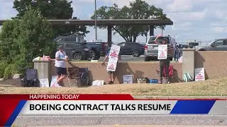 Boeing, Union workers to resume contract negotiations amid strike