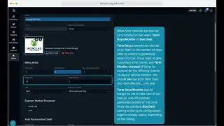 Rev.io PSA: System Settings - Billing Config - Bill Profile