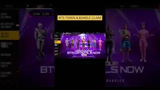 BTS CRYSTAL TOKEN & BUNDLE CLAIM 😱 || FREE FIRE NEW EVENT || #freefire #shorts #short
