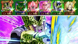 100% STR PERFECT CELL TEAM SHOWCASE! Dragon Ball Z Dokkan Battle