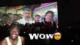 #Viswasam​ Adichu thooku song #Viswasam​ 50th day celebration @rohini (REACTION)