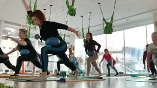 Укрепляем ноги ,ягодицы, спину!#спорт #йога#здоровая спина#пилатес