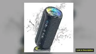 Ortizan X8 Pro Bluetooth Speaker Portable with 40W Stereo SoundRich BassIPX7 Waterproof 30H Playtim