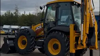 ОБЗОР НА ЭКСКАВАТОР-ПОГРУЗЧИК JCB. САНКЦИОНОЧКА 