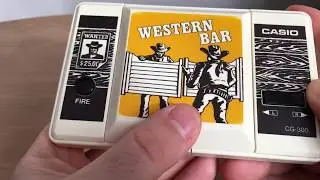 Casio Western Bar ~ LCD Game 1980