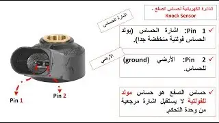 حساس الصفع/ الطرق -  في السياره 