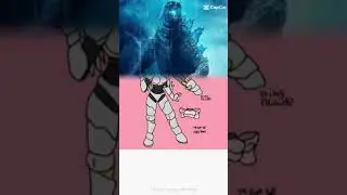 King of the monsters vs Mark 5 Jaeger #godzillakingofmonsters #pacificrim