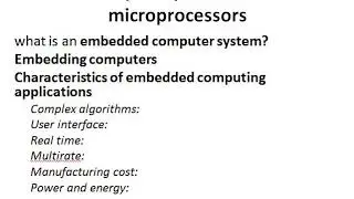 EC8791 Embedded and Real Time Systems (PART: 1)