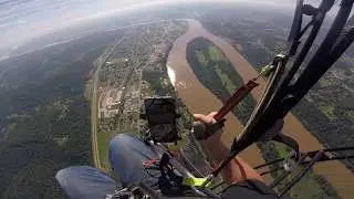 Altitude record on my powered paraglider